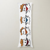 Happy Fall Ya'll Pillow! Seitenschläferkissen (Vorderseite Vertikal)