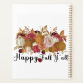 Happy Fall Y'all Planer (Rückseite)