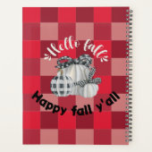 Happy Fall Y'all Planer (Rückseite)