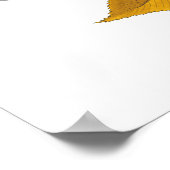 Happy Fall Y'all Poster (Ecke)