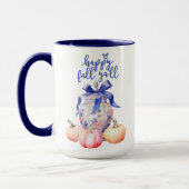 Happy Fall Y'all Pumpkin | Chinoiserie Ginger Jar Tasse (Links)