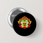 Happy Fall Y'all Pumpkin Fall Saison Oversifiziert Button (Vorne & Hinten)