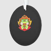 Happy Fall Y'all Pumpkin Fall Saison Oversifiziert Ornament (Vorderseite)