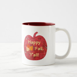 Happy Fall Y'all Pumpkin Tasse