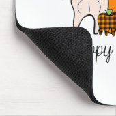 Happy Fall Y'all Pumpkin Tooth Lepard Halloween De Mousepad (Ecke)