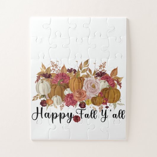 Happy Fall Y'all Puzzle (Vertikal)