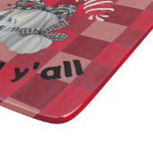 Happy Fall Y'all Schneidebrett (Ecke)