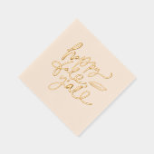 Happy Fall Y'all Servietten Mit Folie (Rechts)