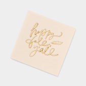 Happy Fall Y'all Servietten Mit Folie (Links)