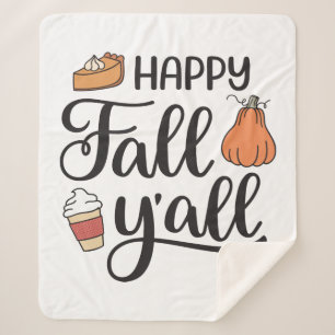 Happy Fall Y'all Sherpadecke