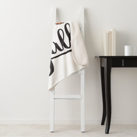 Happy Fall Y'all Sherpadecke (Beispiel)