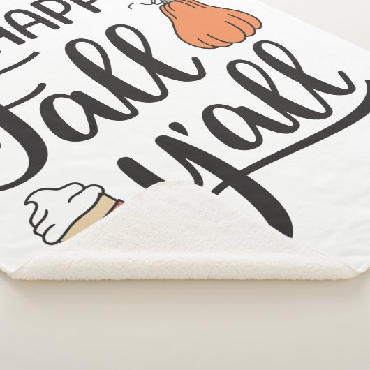 Happy Fall Y'all Sherpadecke (3/4)