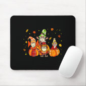 Happy Fall Yall Shirt Buffalo Pumpkin Autumn Gnome Mousepad (Mit Mouse)