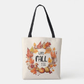 Happy Fall Y'all Tasche (Rückseite)