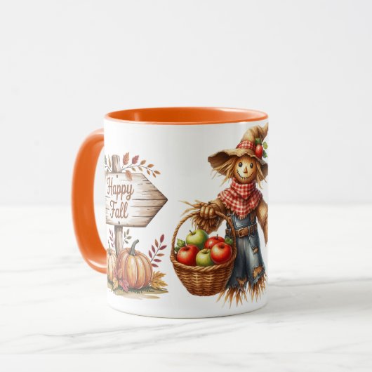 Happy Fall Y'all Tasse (Vorderseite Links)