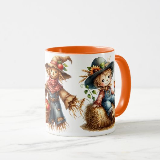 Happy Fall Y'all Tasse (VorderseiteRechts)