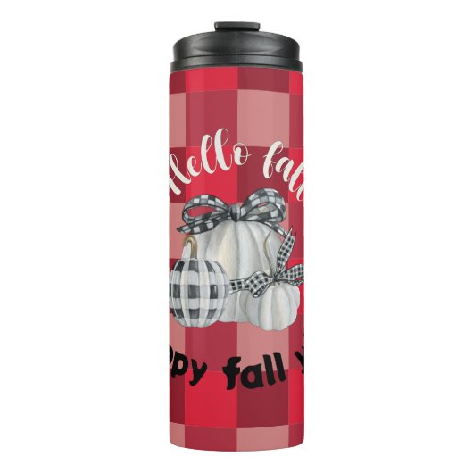 Happy Fall Y'all Thermosbecher (Vorderseite)