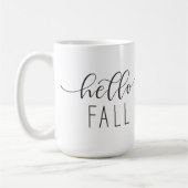 Happy Fall Y'all Trendy Calligrafy Tasse (Links)