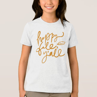 Happy Fall Y'all Tri-Blend Shirt