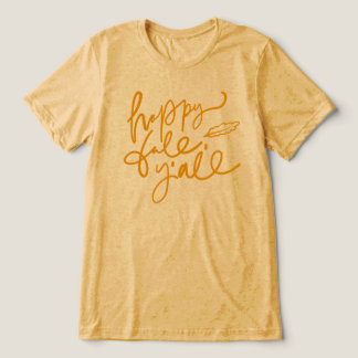 Happy Fall Y'all Tri-Blend Shirt