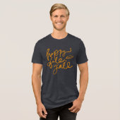 Happy Fall Y'all Tri-Blend Shirt (Vorderseite voll)