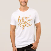 Happy Fall Y'all Tri-Blend Shirt (Vorderseite)