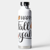 Happy Fall Y'all Trinkflasche (links)