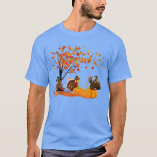 Happy Fall Yall Türkei Herbst Lover Pumpkins Danke T-Shirt