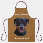 Happy Familienliebhaber Rottweiler Schürze (Vorderseite)