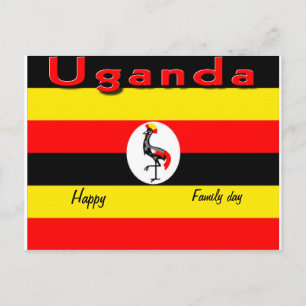 Happy Family day Uganda Postkarten