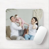 Happy Family Personalisiertes Foto Mouse Pad Mousepad (Mit Mouse)