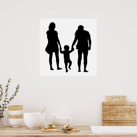 HAPPY FAMILY POSTER (Küche)