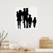 HAPPY FAMILY POSTER (Küche)