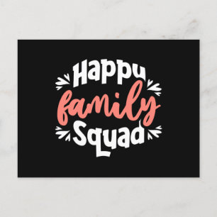 Happy Family Squad Postkarte