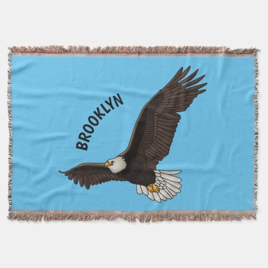 Happy-Fan Glatze Cartoon Illustration Decke (Vorderseite)