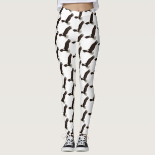 Happy-Fan Glatze Cartoon Illustration Leggings