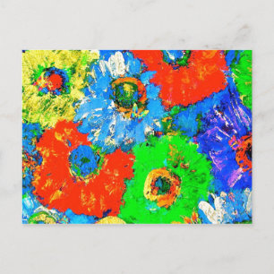 HAPPY FARBEN Postcard Postkarte