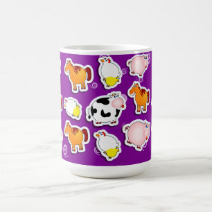 Happy farm background, Tasse