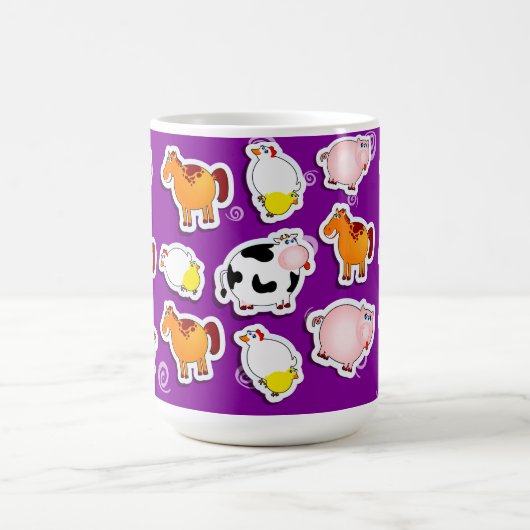 Happy farm background, Tasse (Mittel)