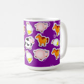 Happy farm background, Tasse (VorderseiteRechts)