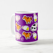 Happy farm background, Tasse (Vorderseite Links)