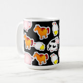 Happy farm background, Tasse (Vorderseite Links)