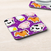 Happy farm background, Untersetzer (Linke Seite)