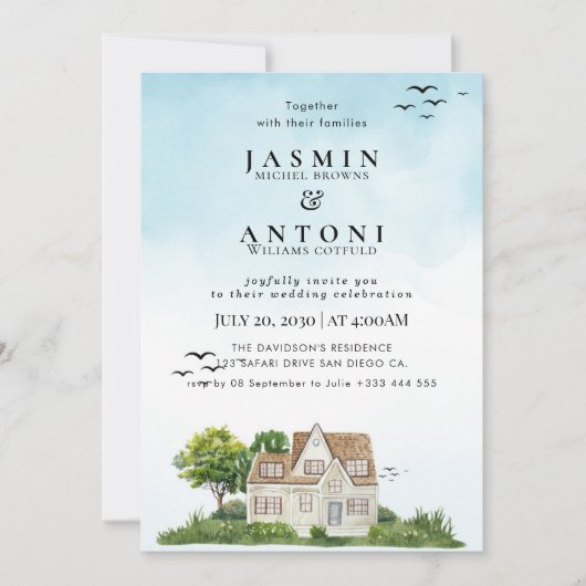 Happy Farm Einladung (Vorderseite)