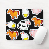 Happy Farm Hintergrund, Mousepad (Mit Mouse)