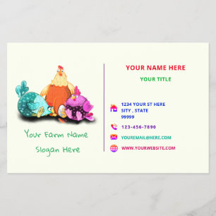 Happy Farm Promotions Flyer - Lucky Bauer - Spaß