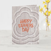 Happy Farters Day! Karte (Gelbe Blume)