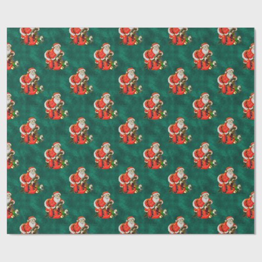 Happy Father Christmas Geschenkpapier (Flach)