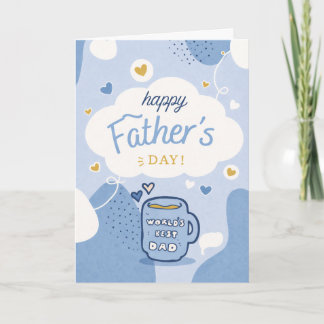 Happy Father’s Day Best Dad Card Karte