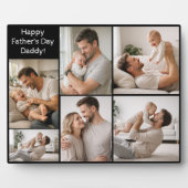 Happy Father’s Day Daddy! Personalized Photo Fotoplatte (Vorderseite)